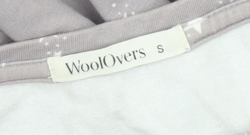 WoolOvers Women’s Grey Star Print Pullover Sweatshirt Small