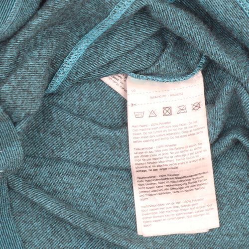 Regatta Great Outdoors Women Blue 1/2 Zip Pullover Sweatshirt UK 16