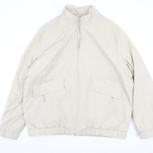 Marks and Spencer Autograph Men's Beige 2XL Shower Resistant Lightweight Jacket