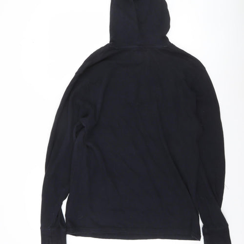 Champion Womens Black Medium Pullover Hoodie Authentic Cotton Athleticwear
