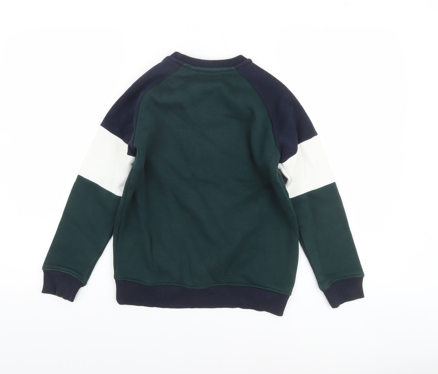 Next Boys Multicoloured Cotton Blend Crew Neck Sweatshirt 9 Years