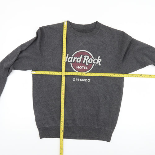 Hard Rock Hotel Orlando Men's Grey Medium Crew Neck Sweatshirt