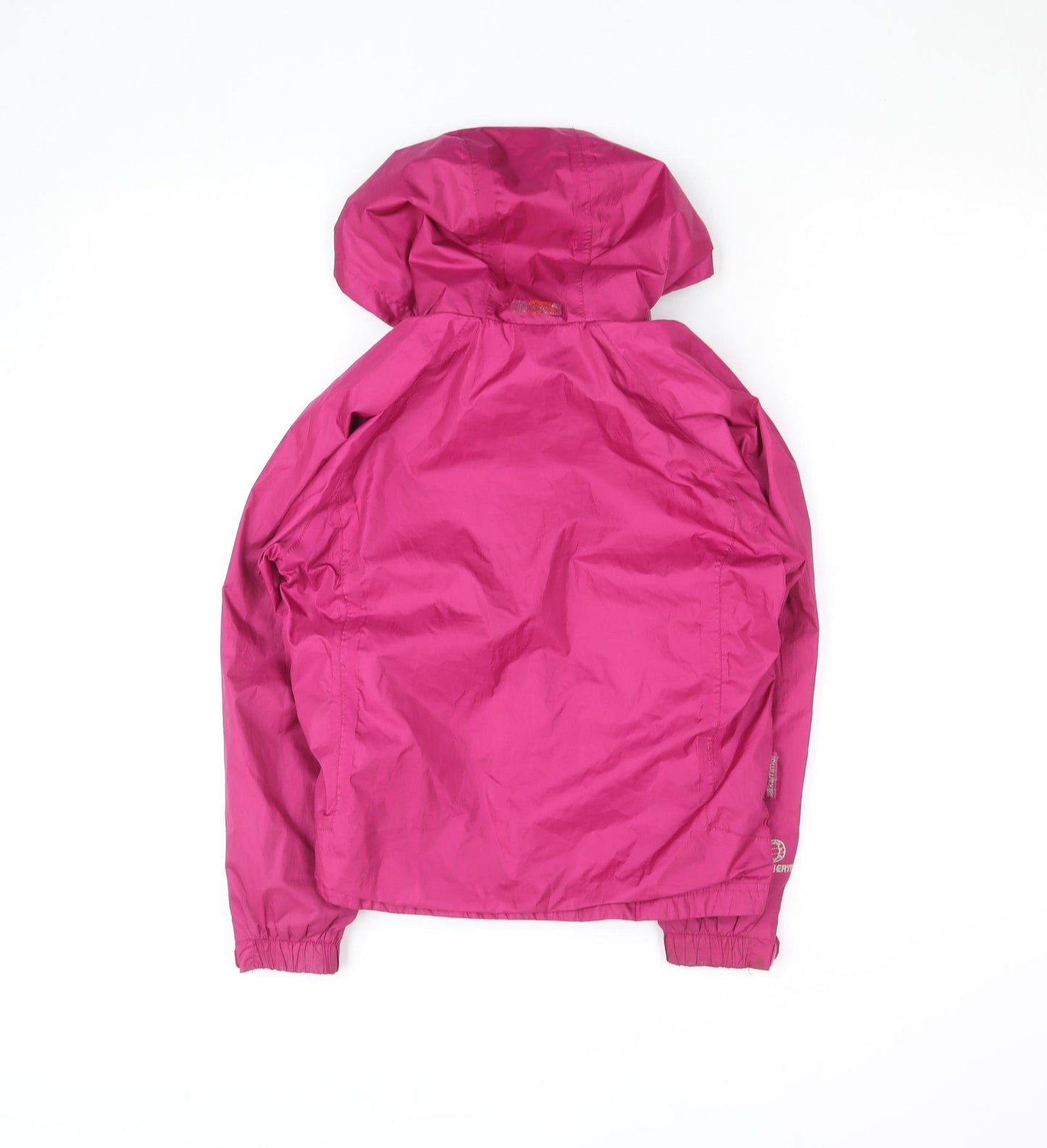 Karrimor Girls Pink Hooded Waterproof Rain Coat Jacket 7-8 Years