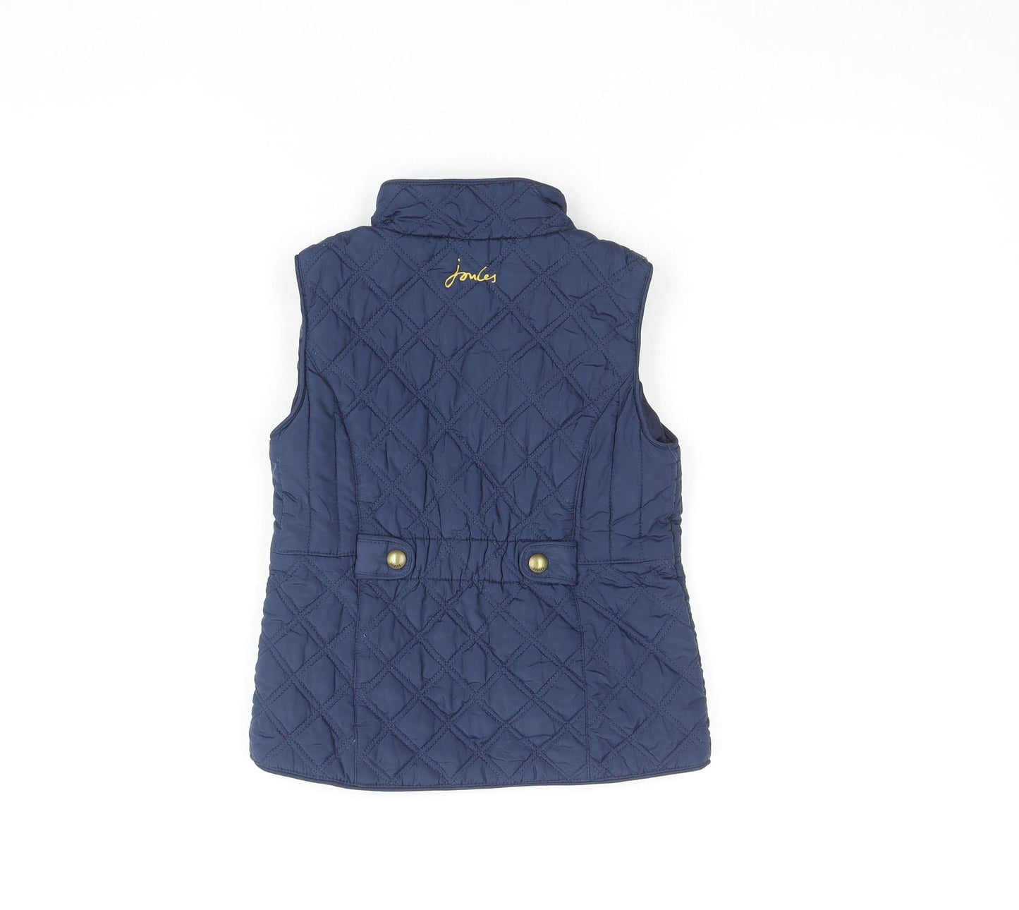 Joules Girls Blue Quilted Waistcoat 5 Years Lightweight Padded Gilet