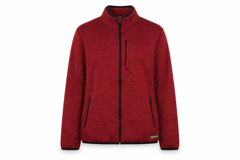 Stormy Life Women’s Red Full Zip Fleece Jacket L Outdoor Activewear