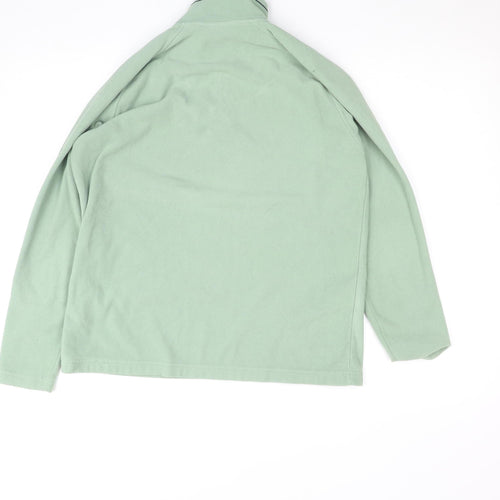 Craghoppers Womens Green Fleece 1/4 Zip Activewear Jacket Size 14