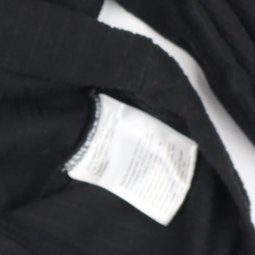 Regatta Womens Black Fleece Half Zip Outdoor Jacket Size M