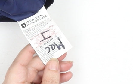 Mountain Warehouse Girls Blue Waterproof Hooded Rain Coat 13 Years