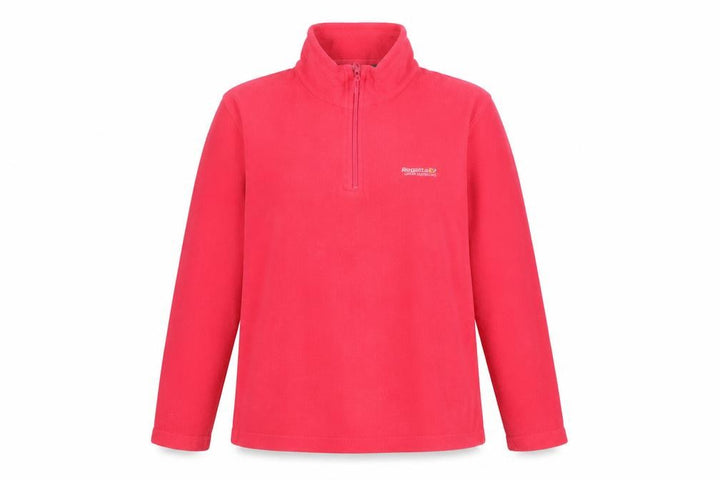 Regatta Women’s Pink Fleece 1/4 Zip Pullover Top Size 10