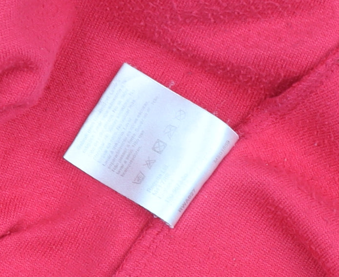 Regatta Women’s Pink Fleece 1/4 Zip Pullover Top Size 10