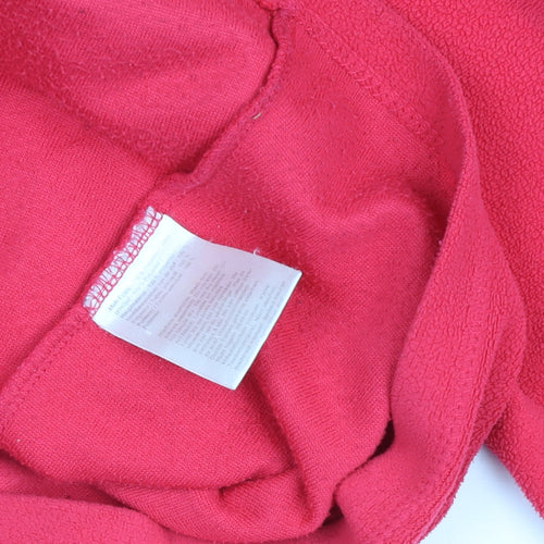 Regatta Women’s Pink Fleece 1/4 Zip Pullover Top Size 10