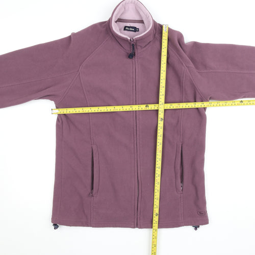 Peter Storm Women Purple Fleece Full Zip Jacket Size 12
