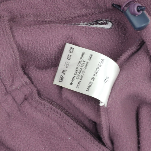 Peter Storm Women Purple Fleece Full Zip Jacket Size 12