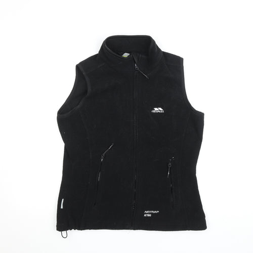 Trespass Men's Black Fleece Bodywarmer Waistcoat S Airtrap AT200