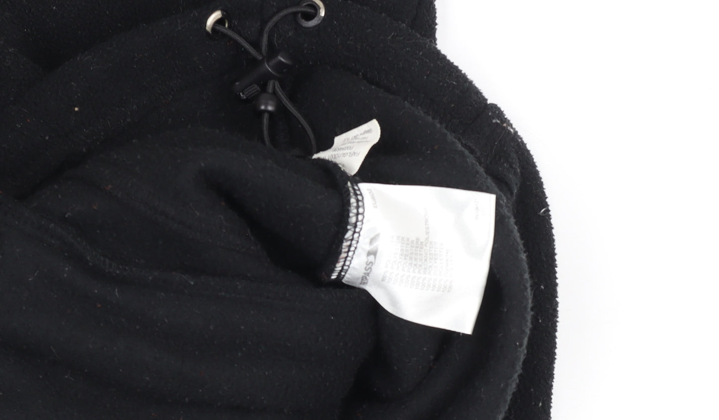 Trespass Men's Black Fleece Bodywarmer Waistcoat S Airtrap AT200
