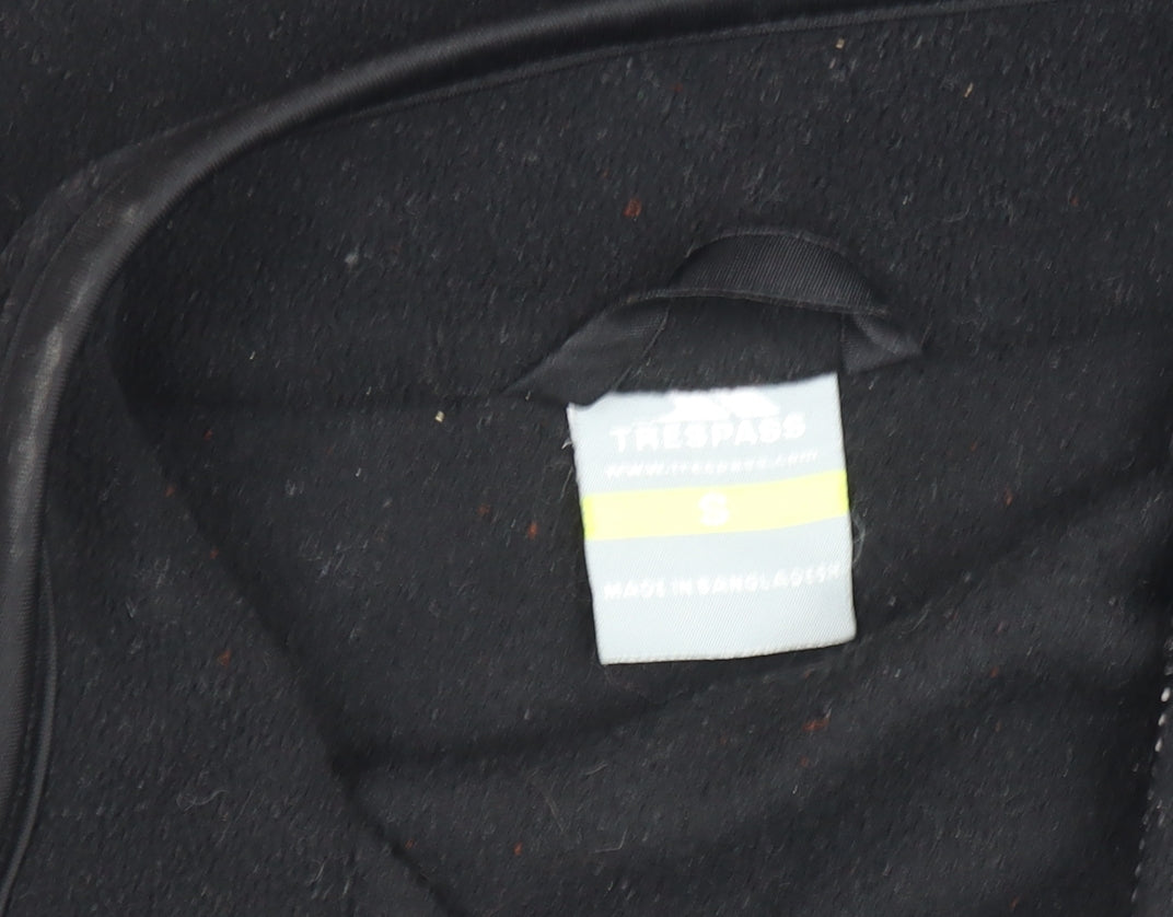 Trespass Men's Black Fleece Bodywarmer Waistcoat S Airtrap AT200