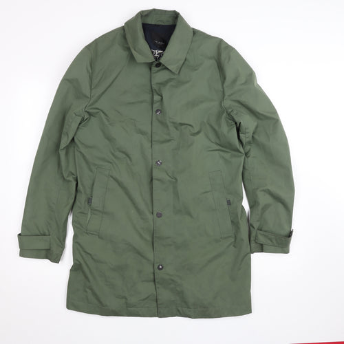 Ted Baker Women's Green Mid-Length Rain Coat Size 10