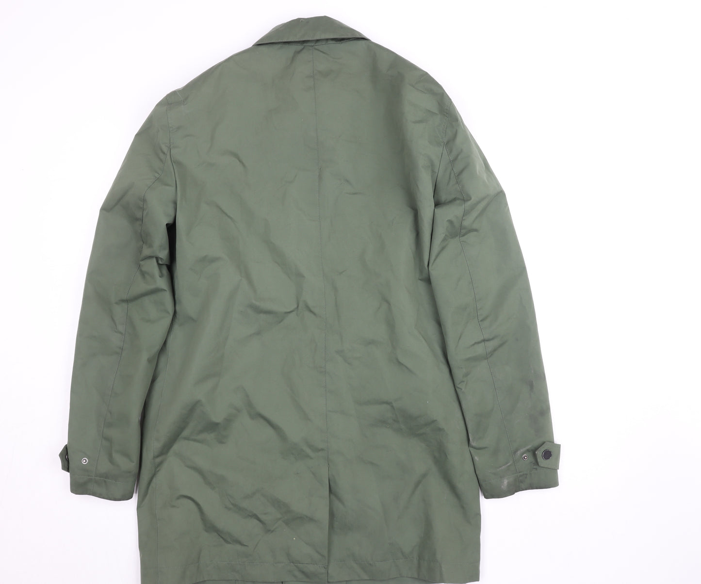 Ted Baker Women's Green Mid-Length Rain Coat Size 10
