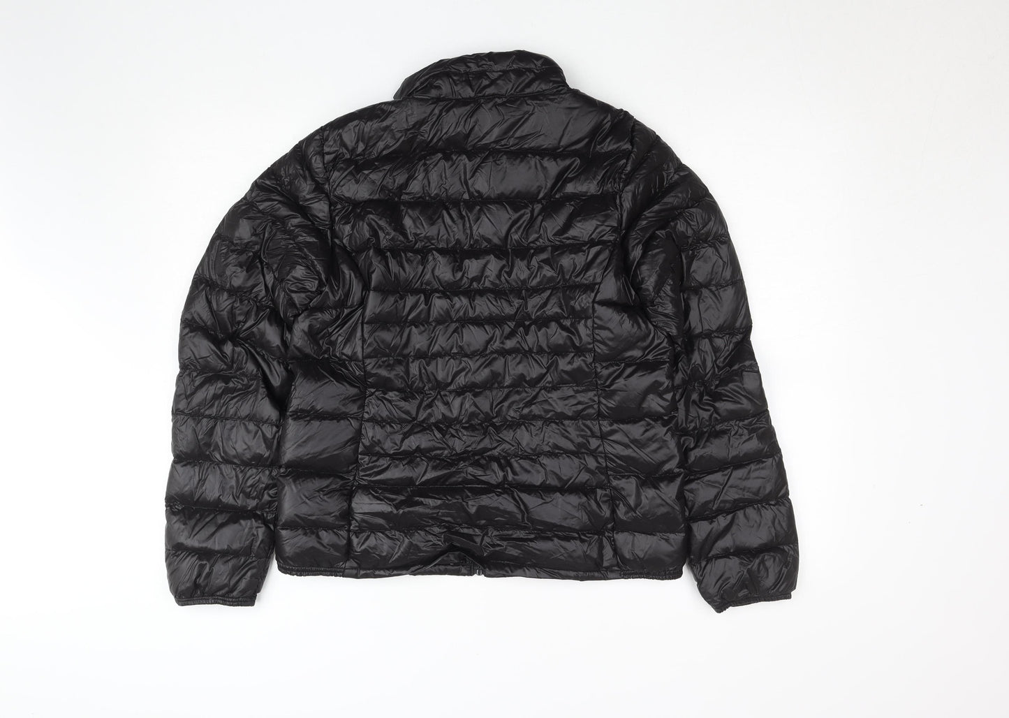 HAVANA Women's Black M Down Puffer Jacket Quilted Zip Lightweight