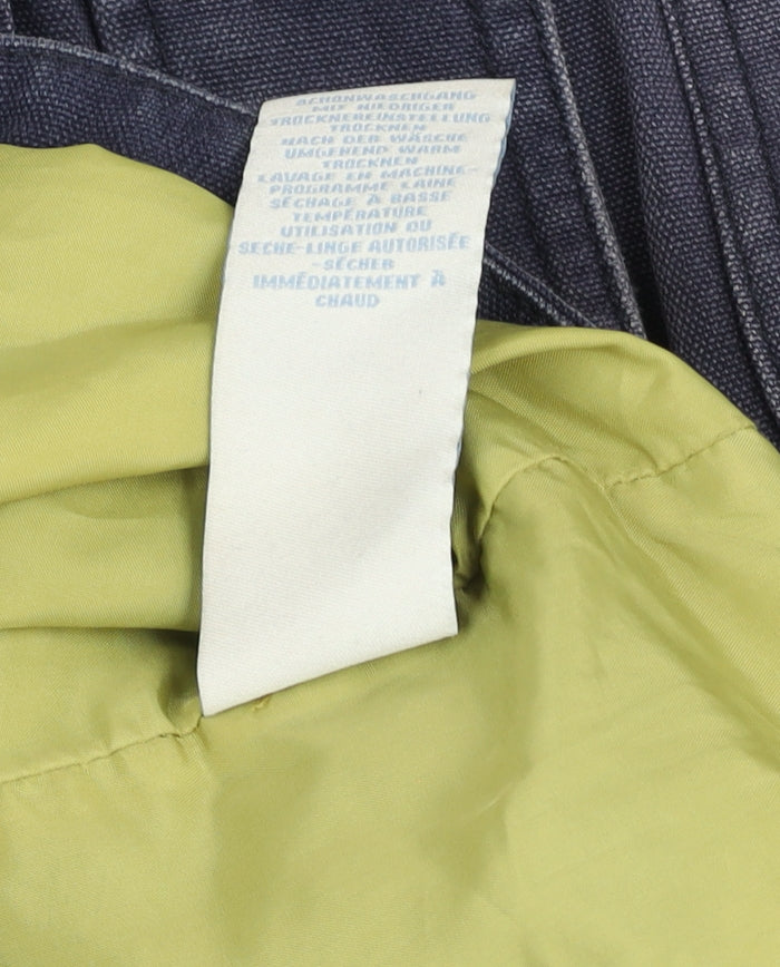 Boden Women's Blue Cotton Parka Coat UK 10 Hooded Long Lined Jacket