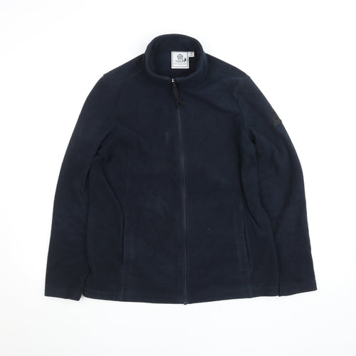 TOG24 Womens Black Fleece Full Zip Outdoor Jacket Size 10