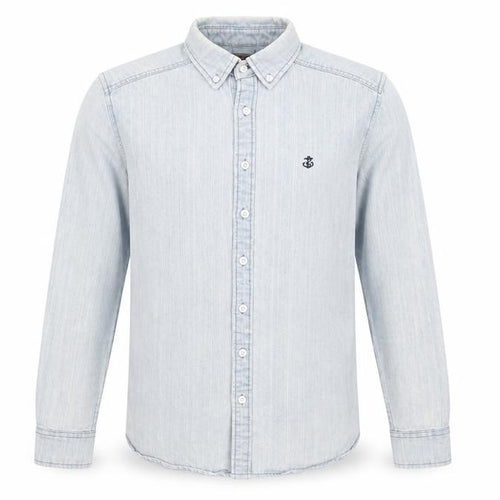 Blakely Clothing Co. Men’s Light Blue Denim Button-Up Shirt XS