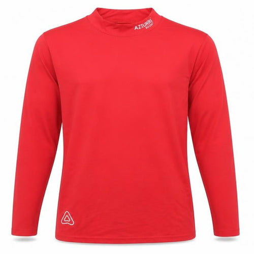 Azzurri Sport Men's Red Long Sleeve Athletic Compression Top Size M