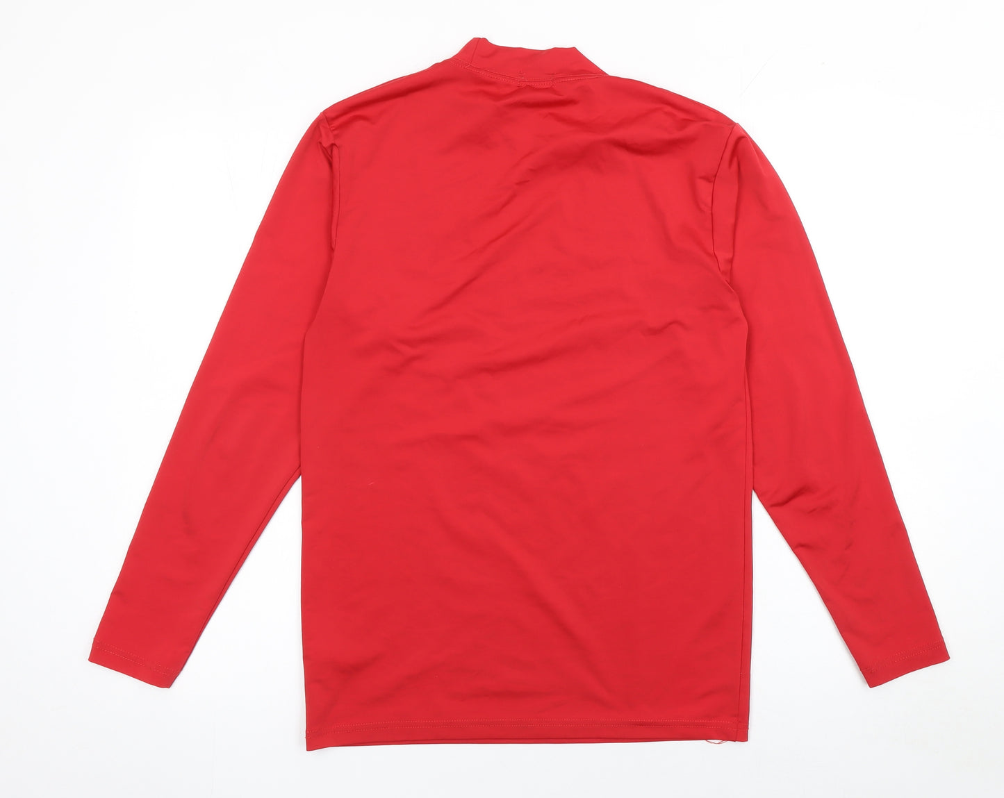 Azzurri Sport Men's Red Long Sleeve Athletic Compression Top Size M