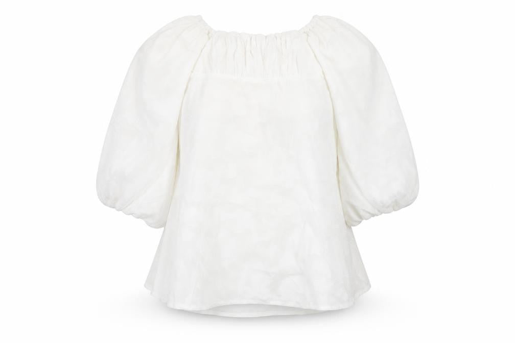 Missguided Women White Off Shoulder Puff Sleeve Short Dress M