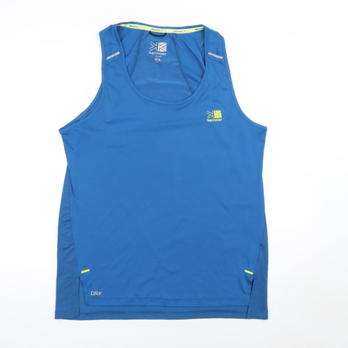 Karrimor Men's Blue X-Lite Running Tank Top Size M Lightweight