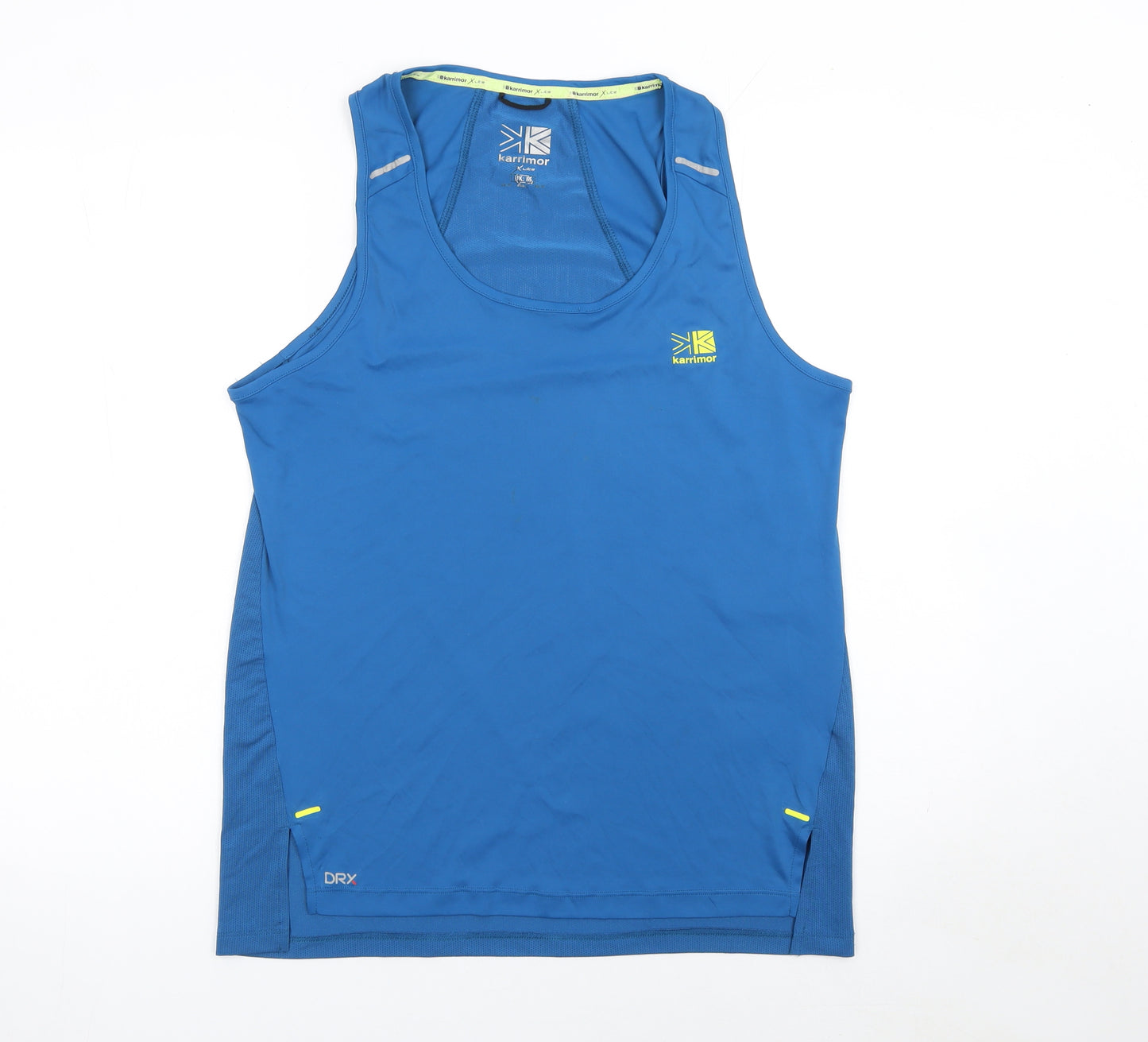 Karrimor Men's Blue X-Lite Running Tank Top Size M Lightweight