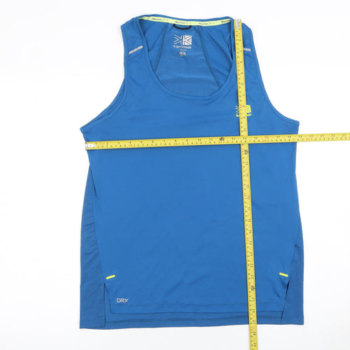 Karrimor Men's Blue X-Lite Running Tank Top Size M Lightweight