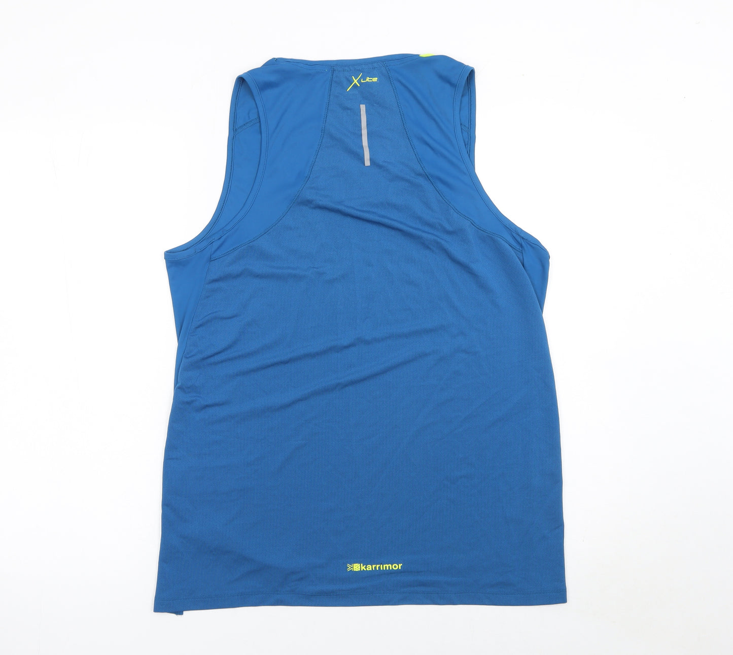 Karrimor Men's Blue X-Lite Running Tank Top Size M Lightweight