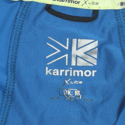 Karrimor Men's Blue X-Lite Running Tank Top Size M Lightweight