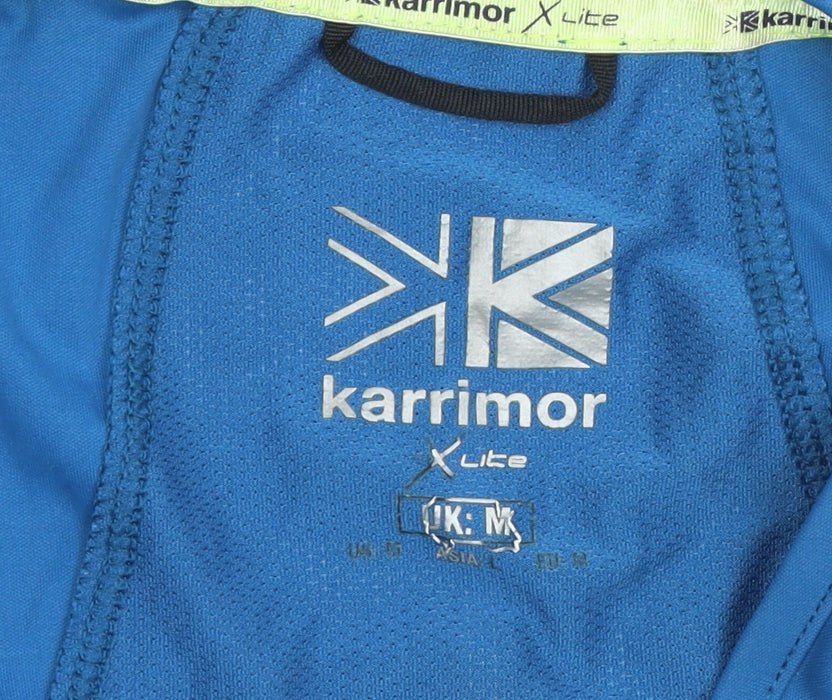 Karrimor Men's Blue X-Lite Running Tank Top Size M Lightweight