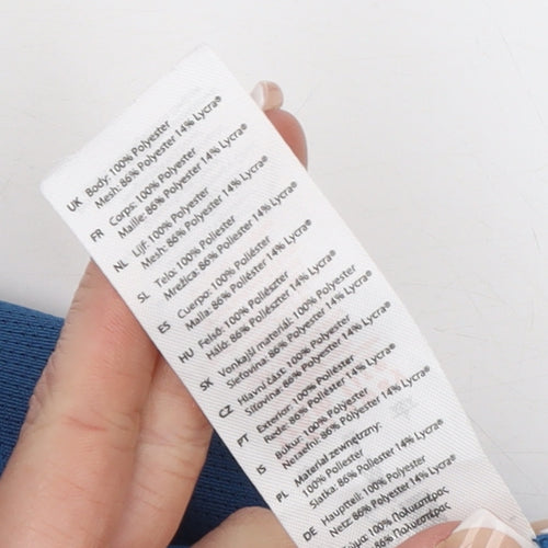 Karrimor Men's Blue X-Lite Running Tank Top Size M Lightweight