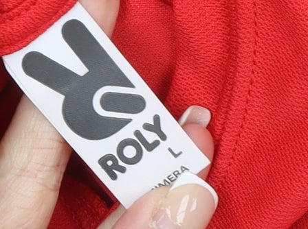 Roly Men's Red Great Fjord Swim T-Shirt L Sports Activewear Top