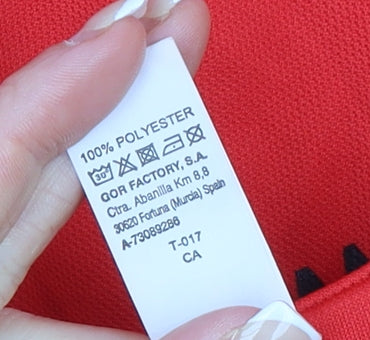 Roly Men's Red Great Fjord Swim T-Shirt L Sports Activewear Top