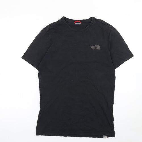The North Face Men's Black XS Crew Neck Cotton T-Shirt