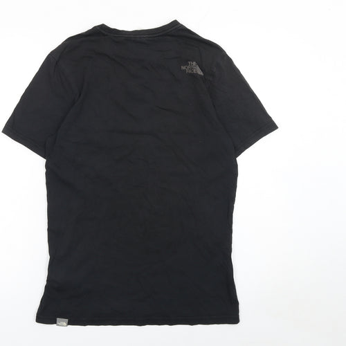 The North Face Men's Black XS Crew Neck Cotton T-Shirt
