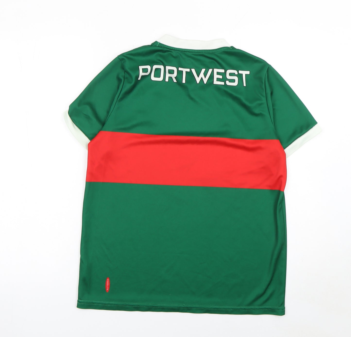 O'Neills Boys Green Football Jersey T-Shirt Age 13 Regular Fit Polyester
