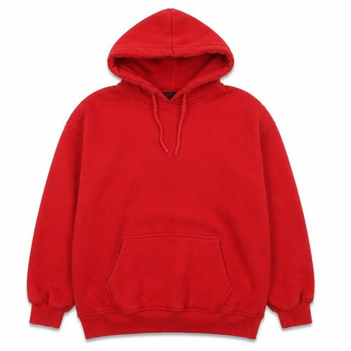 Misspap Womens Red Pullover Hoodie UK 6 Cotton Blend Casual