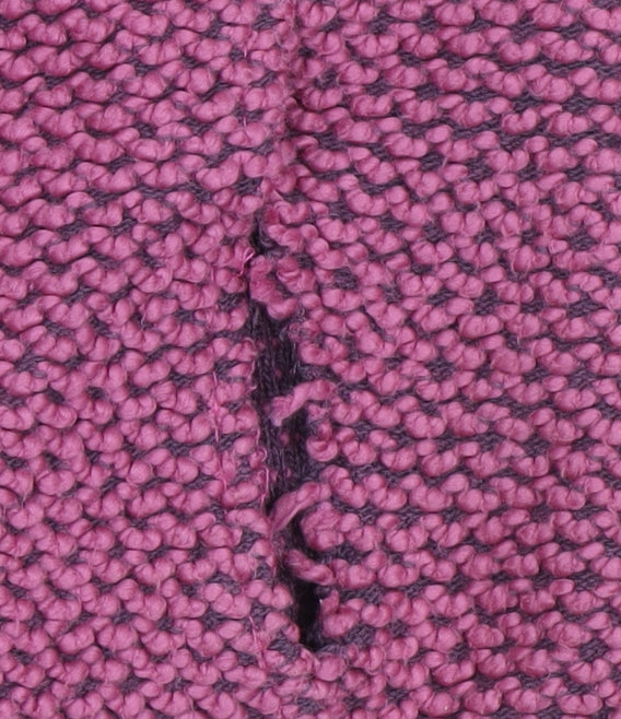 Weird Fish Women’s Pink Half Zip Knit Hoodie Size 10 Pullover