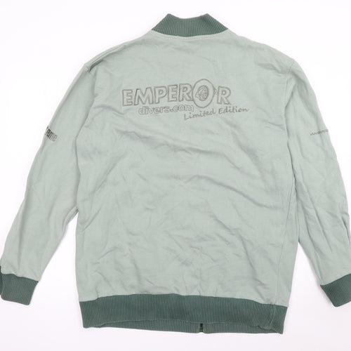Emperor Divers Gear Mens Green 3XL Full Zip Sweatshirt