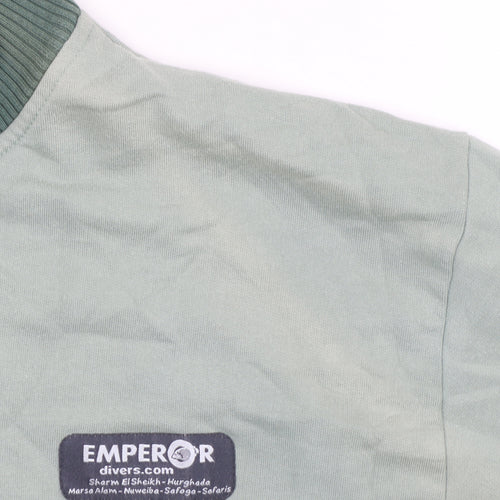 Emperor Divers Gear Mens Green 3XL Full Zip Sweatshirt