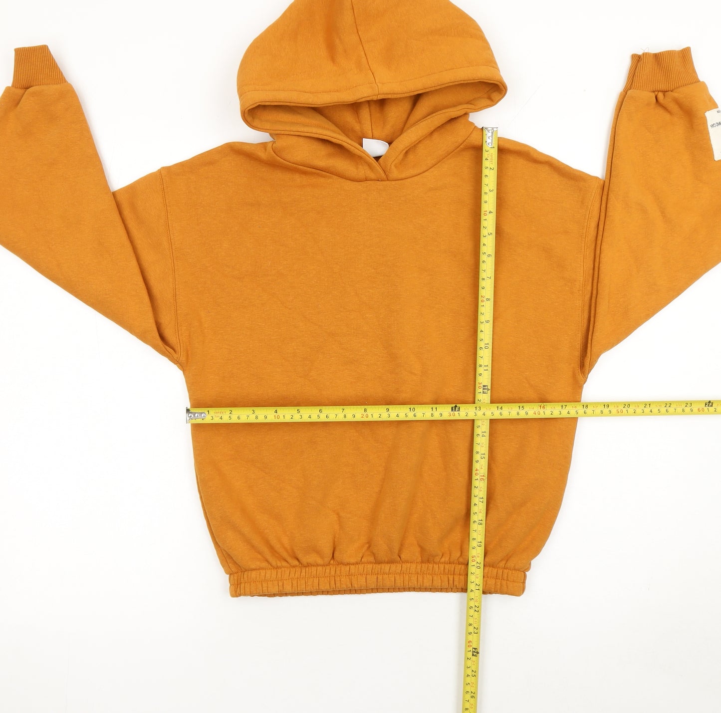 ZARA Girls Brown 13-14 Years Pullover Hoodie Cotton Fleece Autumn Casual