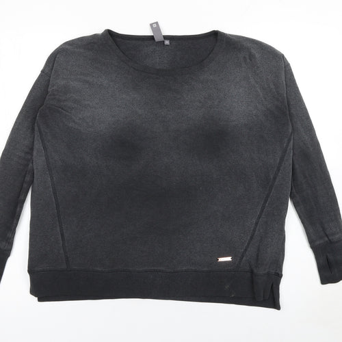 Sweaty Betty Women Black XS Pullover Sweatshirt Long Sleeve