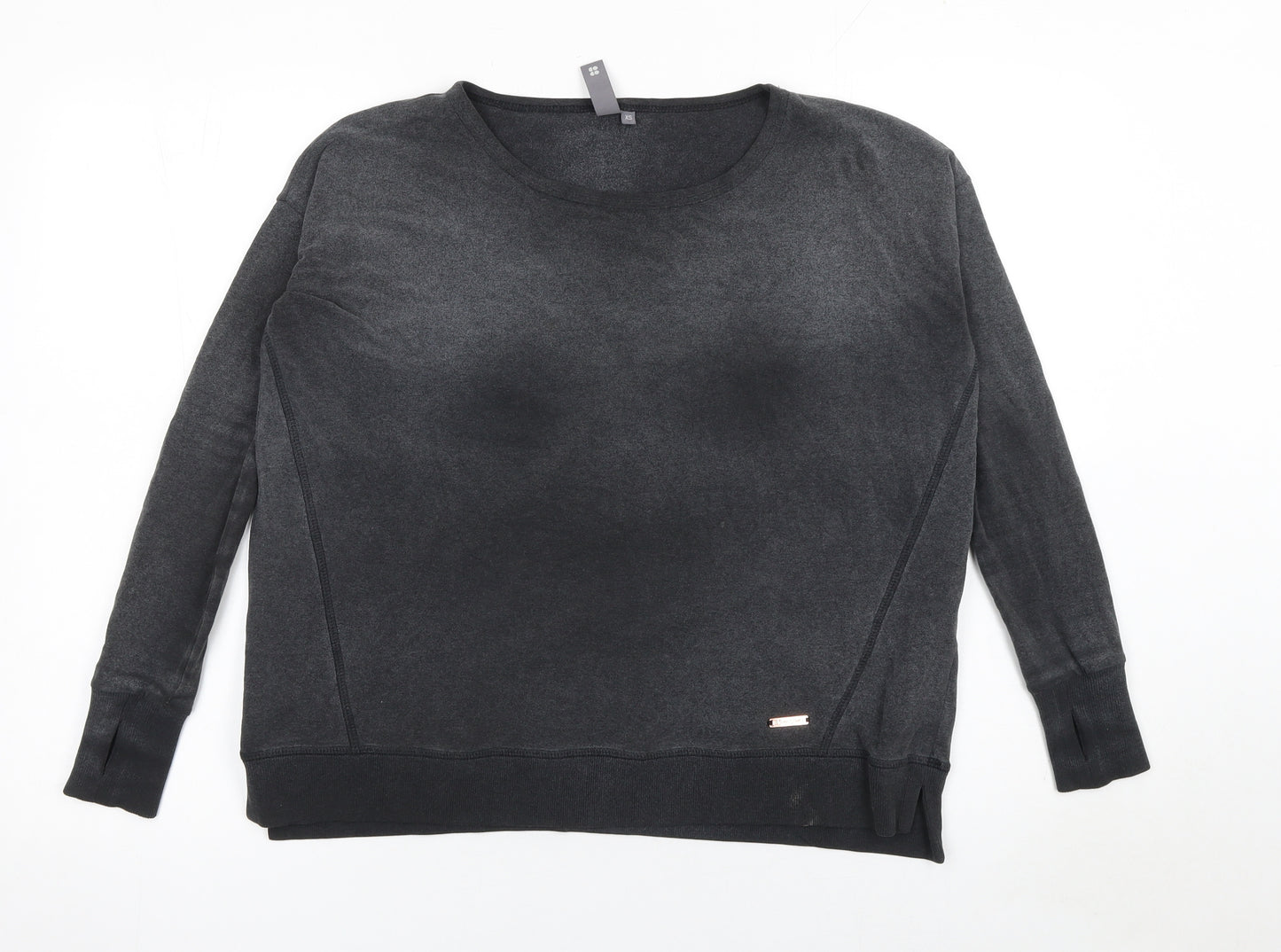 Sweaty Betty Women Black XS Pullover Sweatshirt Long Sleeve