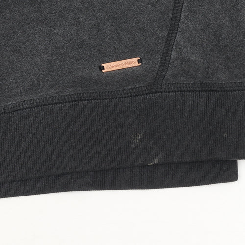 Sweaty Betty Women Black XS Pullover Sweatshirt Long Sleeve