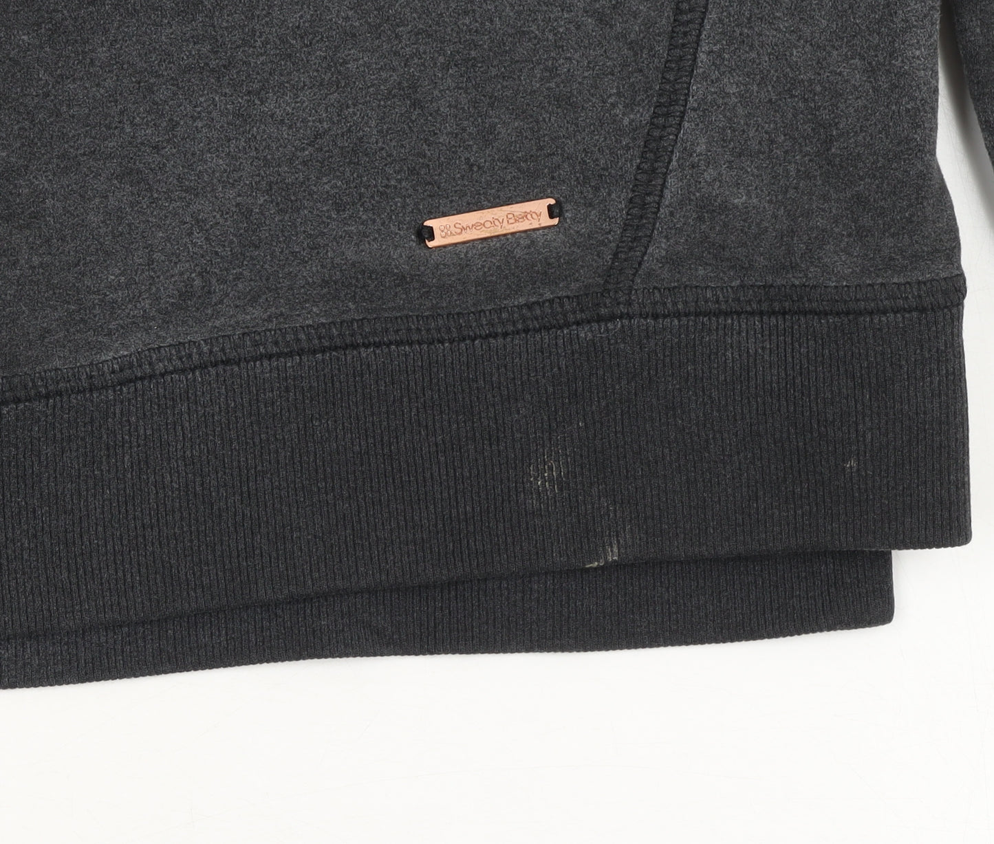 Sweaty Betty Women Black XS Pullover Sweatshirt Long Sleeve